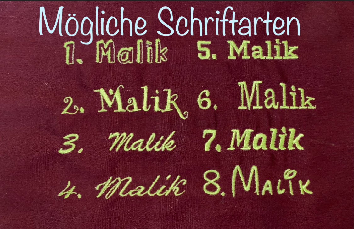 Babydecke Bärenliebe personalisierbar mit Namen, Datum, Gewicht, Uhrzeit und Größe