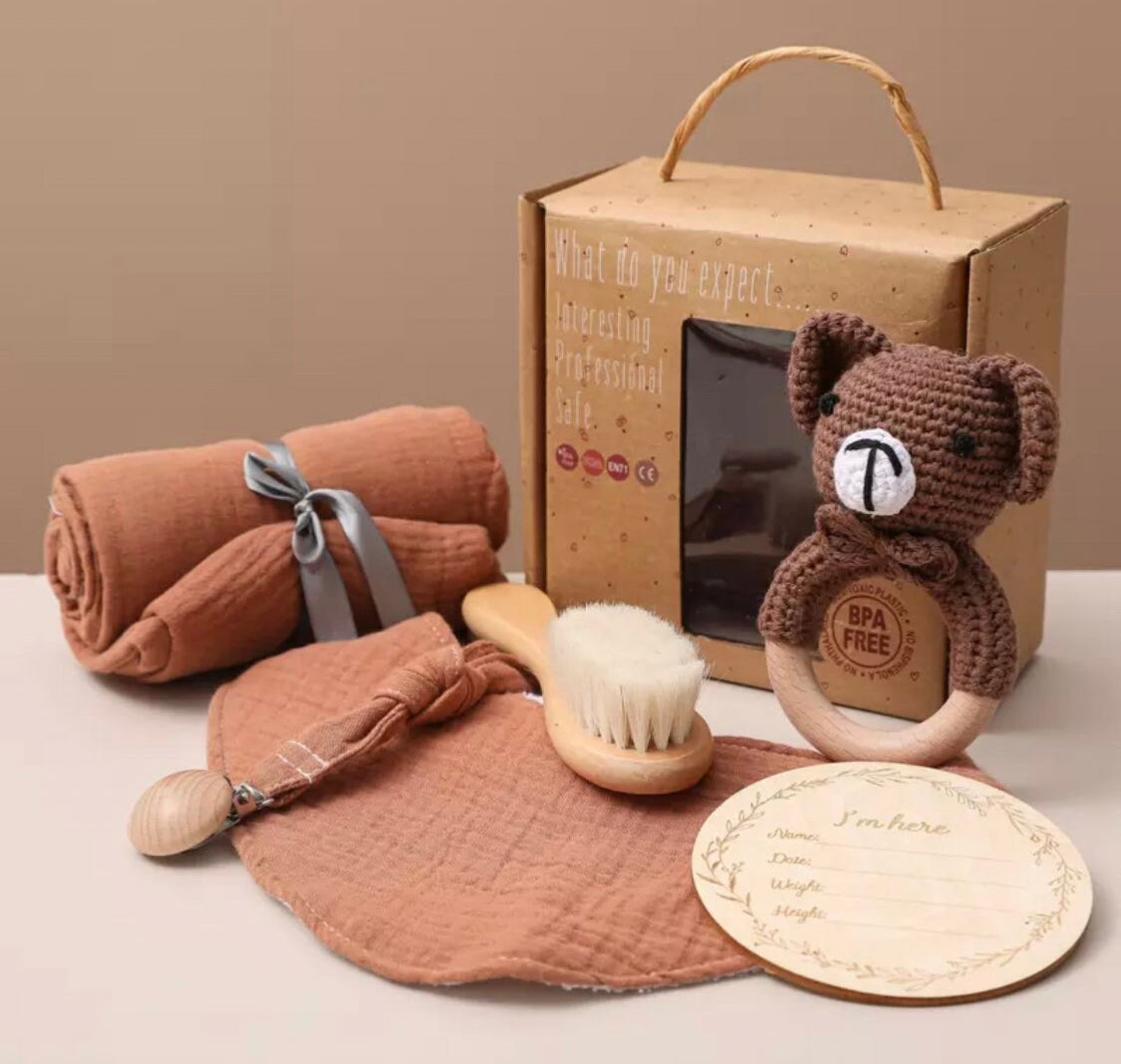 Newborn Set kleiner Bär Henrik- XXL - 6teilig