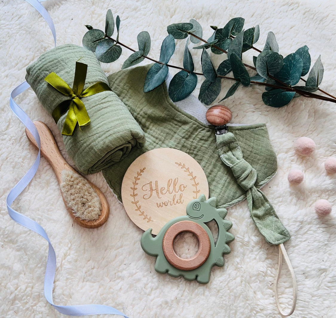 Newborn Set kleiner Dino Moritz - XXL - 6teilig